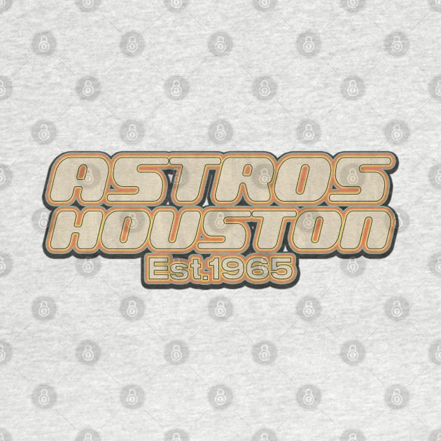 Houston Astros / Old Style Vintage by Zluenhurf